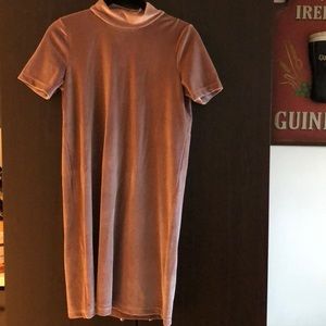 Mauve Velvet Dress